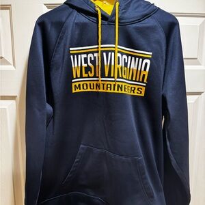 West Virginia Mountaineers Navy Hoodie Colosseum XL